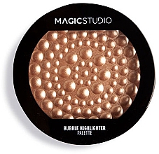 Хайлайтер для лица - Magic Studio Bubble Highlighter Palette — фото N1