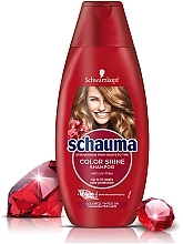 Шампунь "Сяйво кольору" для фарбованого і мелірованого волосся - Schwarzkopf Schauma Shampoo — фото N5