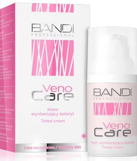 Денний вирівнювальний крем для обличчя - Bandi Professional Veno Care Tinted Cream — фото N2