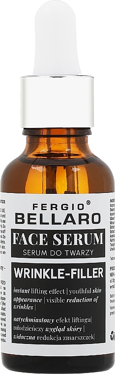 Сыворотка для лица с эффектом ботокса - Fergio Bellaro Botox Effect Face Serum White — фото N1