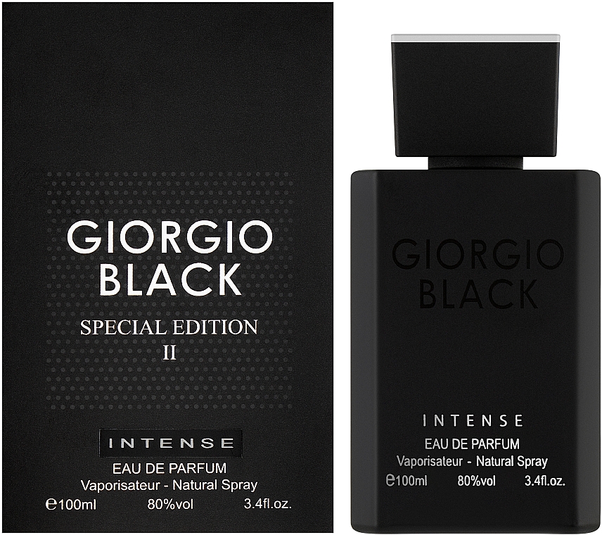 Giorgio Black Special Edition II - Парфумована вода — фото N2