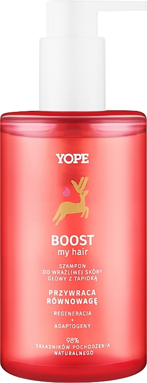 Шампунь для чувствительной кожи головы - Yope Boost