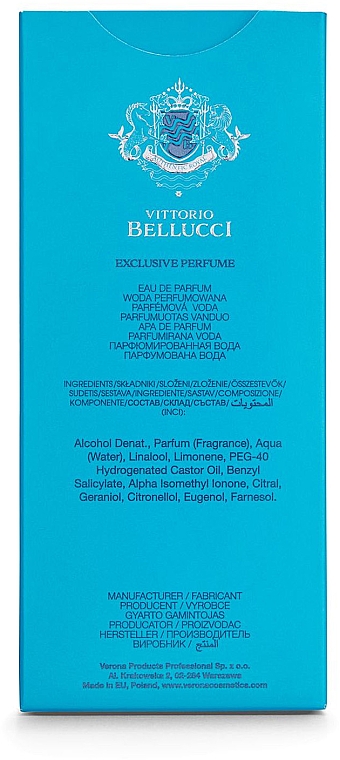 Vittorio Bellucci Aqua Go Man Expert - Туалетная вода — фото N3