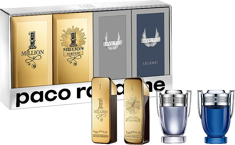 Набор - Paco Rabanne Miniatures Set (edp /mini/5ml*2 + edt /mini/5ml*2) — фото N1