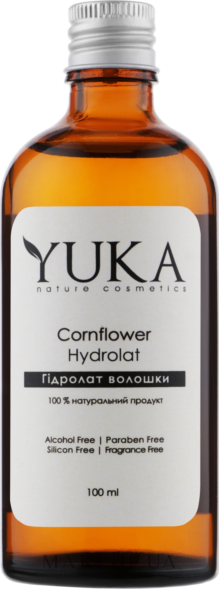 Гідролат волошки - Yuka Hydrolat Cornflower — фото 100ml