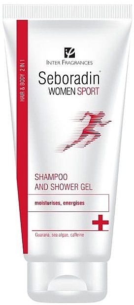 Шампунь і гель для душу 2 в 1 - Seboradin Women Sport Shampoo and Shower Gel — фото N1