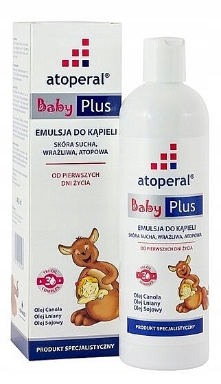 Эмульсия для купания - Atoperal Baby Plus Bath Emulsion — фото N2