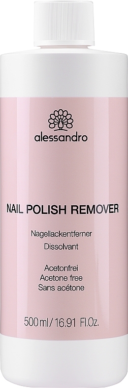 Рідина для зняття лаку без ацетону - Alessandro International Nail Polish Remover Acetone Free — фото N1
