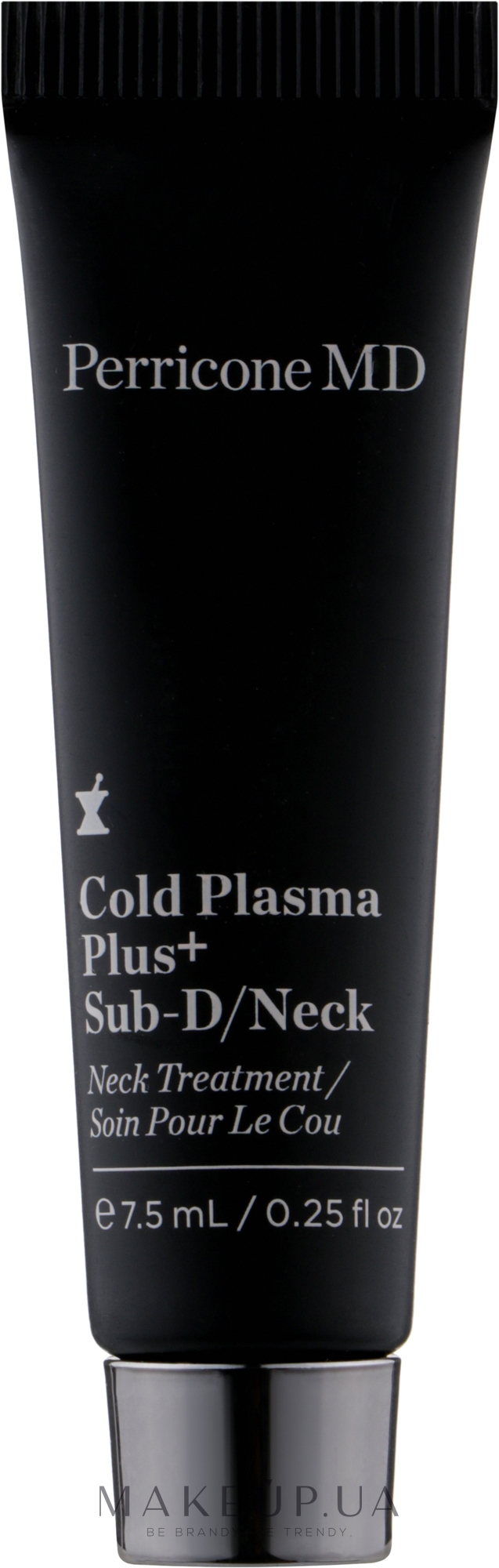 Антивіковий крем-сироватка для обличчя, шиї, підборіддя й зони декольте - Perricone MD Cold Plasma Plus Sub-D/Neck (міні) — фото 7.5ml