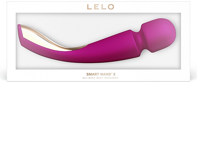 Вибратор - Lelo Smart Wand 2 Large Deep Rose Massager Vibrator — фото N2