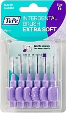 Парфумерія, косметика Набір міжзубних йоржиків "Extra Soft", 1.1 мм - TePe Interdental Brush Extra Soft Size 6