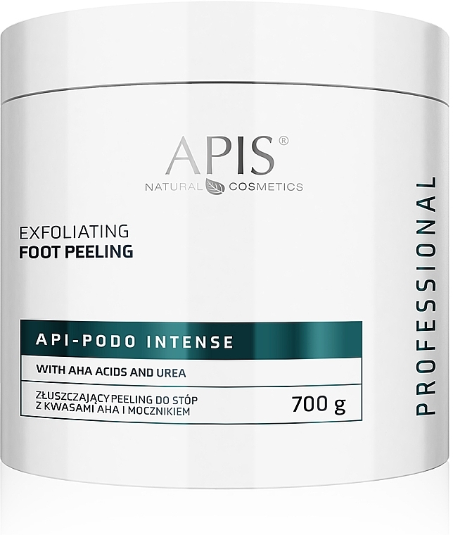 Отшелушивающий скраб для ног с AHA кислотами и мочевиной - Apis Professional Api-Podo Intense Exfoliating Foot Peeling — фото N1