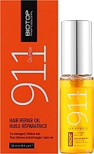 Масло для волос с протеинами киноа - Biotop 911 Hair Repair Ampoules — фото N6