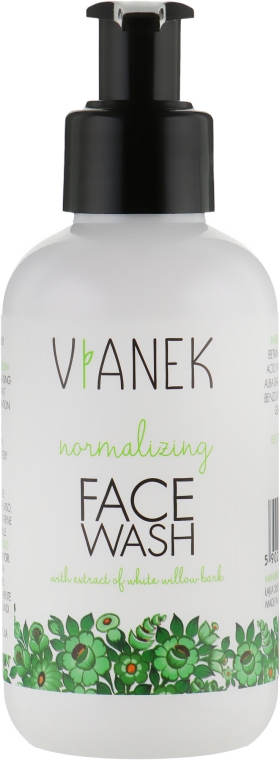 Нормалізувальний гель для обличчя - Vianek Normalizing Washing Face Gel — фото N1