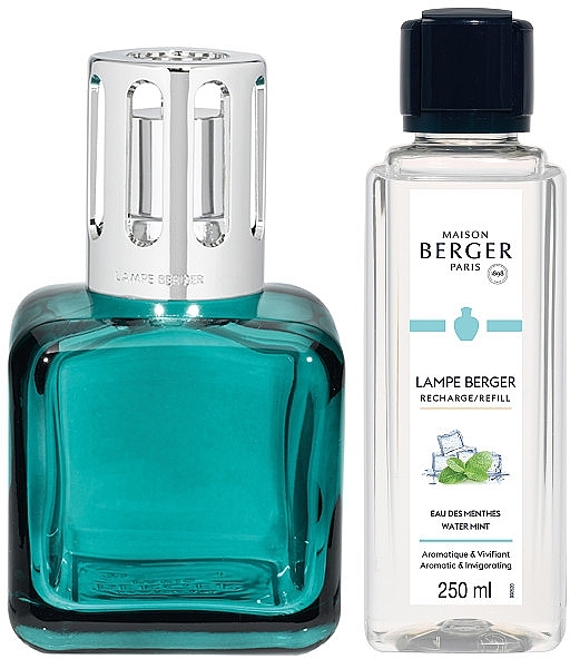 Maison Berger Water Mint - Набір (refill/250ml+lampe/1pcs) — фото N1