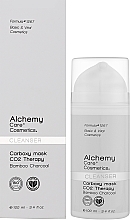 Очищувальна маска з піною з бамбукового вугілля - Alchemy Cleansing Carboxy Mask Co2 Therapy — фото N2