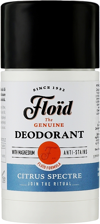Дезодорант-стік - Floid Citrus Spectre Deodorant — фото N1