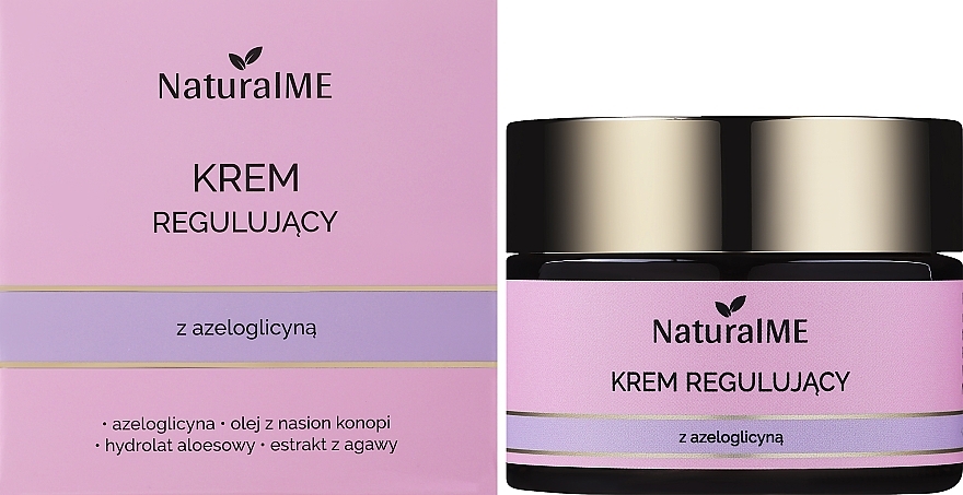 Регулювальний крем для обличчя, з азелогліцином - NaturalME Azeloglycine Face Cream — фото N2