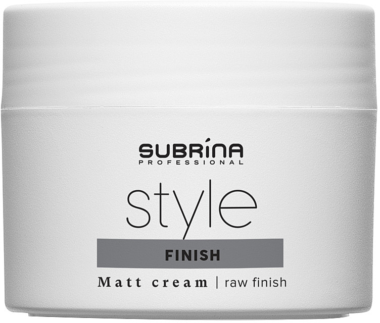 Крем для укладання волосся - Subrina Professional Style Finish Matt Cream — фото N1