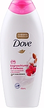 Крем-гель для душу "Мигдальне молочко й гібіскус" - Dove Almond Cream And Hibiscus Flower Shower Gel — фото N1