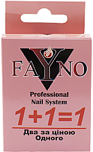 Парфумерія, косметика Набір "1+1" - Fayno № 17 (12,31) (gel/polish/2x7ml)