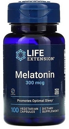 Харчова добавка "Мелатонін", 300 мкг - Life Extension Melatonin 300 mcg — фото N1