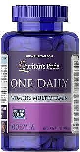 Диетическая добавка для женщин - Puritan's Pride One Daily Women s Multivitamin — фото N1