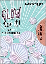 Хайлайтер для лица - Misslyn Glow For It! Gentle Strobing Powder  — фото N2