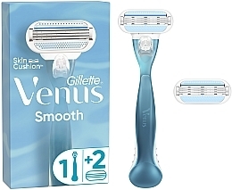 Парфумерія, косметика Бритва з 2 змінними касетами - Gillette Venus