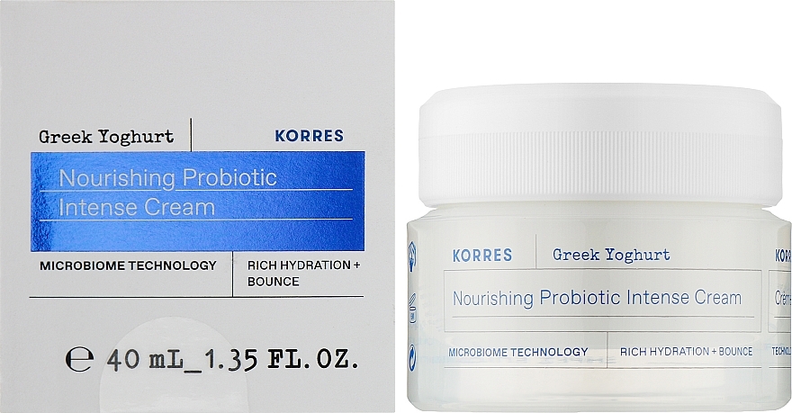 Інтенсивний живильний крем для обличчя з пробіотиками  - Korres Greek Yoghurt Nourishing Probiotic Intense Cream — фото N2
