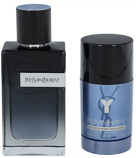 Yves Saint Laurent Y - Набор (edt/100ml + deo/75g) — фото N2