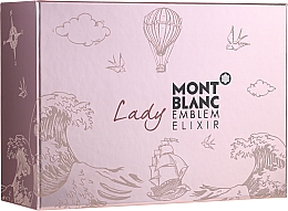 Духи, Парфюмерия, косметика Montblanc Lady Emblem Elixir - Набор (edp/75ml + edp/mini/7.5ml + b/l/100ml)