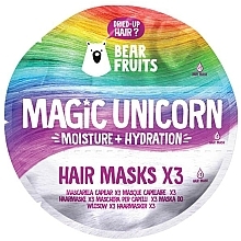 Парфумерія, косметика Маска для волосся - Bear Fruits Magical Unicorn Hair Mask X3