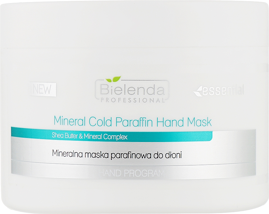 Мінеральна маска для рук - Bielenda Professional Mineral Cold Paraffin Hand Mask