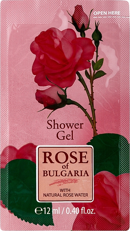 Гель для душа с розовой водой - BioFresh Shower Gel (мини) — фото N1