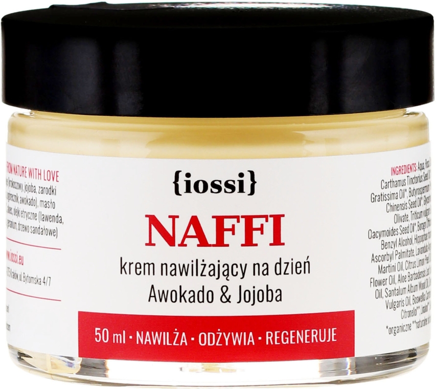 Зволожувальний крем "Авокадо і жожоба" - Iossi NAFFI Cream — фото N2
