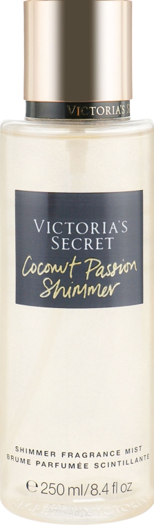 Парфумований спрей для тіла - Victoria's Secret Coconut Passion Shimmer Fragrance Body Mist — фото N1