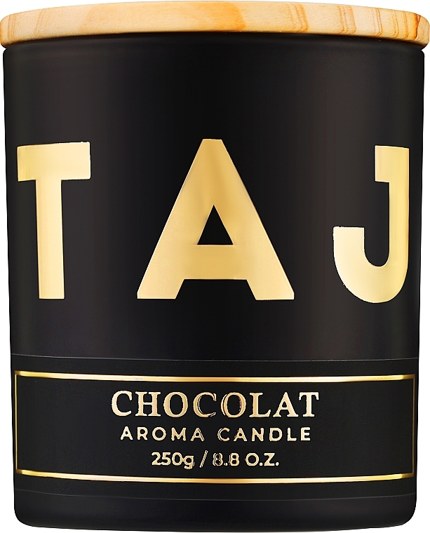 Ароматическая свеча "Chocolat" - Taj Max Aroma Candle — фото N1