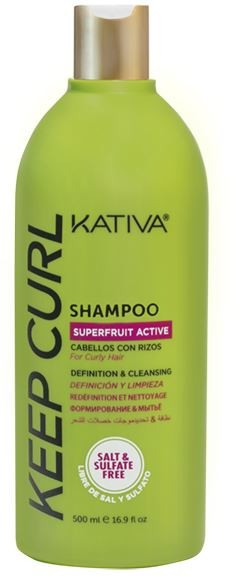 Шампунь для в'юнкого волосся  - Kativa Keep Curl Shampoo — фото N2