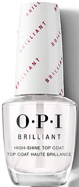 Верхнее покрытие для лака - OPI Brilliant Top Coat — фото N1