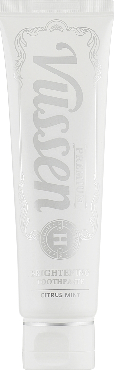 Отбеливающая зубная паста "Отбеливание H" - Vussen Premium H Toothpaste — фото N1
