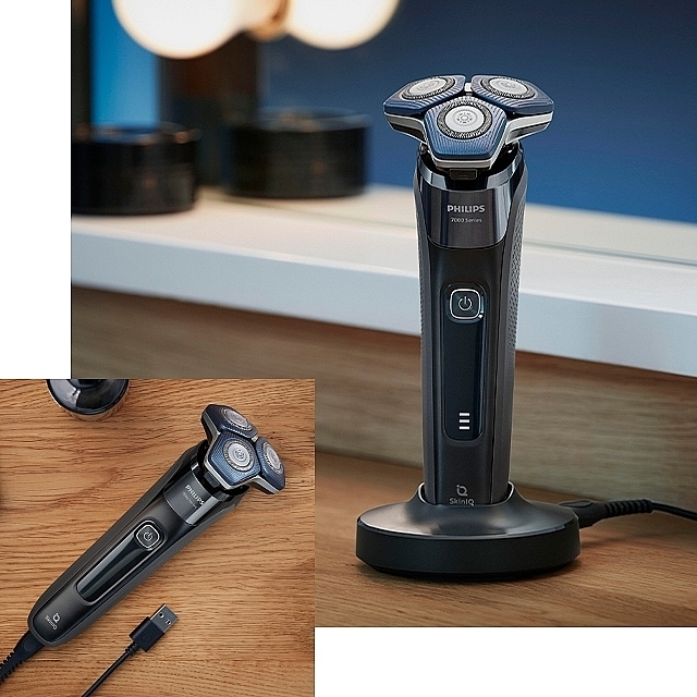 Электробритва для сухого и влажного бритья - Philips Shaver Series 7000 S7886/58 — фото N18