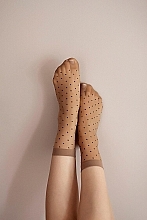 Шкарпетки жіночі "Whisper", 20 Den, naturel - Knittex — фото N2