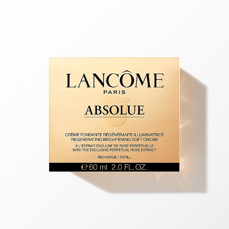 Восстанавливающий осветляющий крем для лица - Lancome Absolue Regenerating Brightening Soft Cream Refill (сменный блок) — фото N2