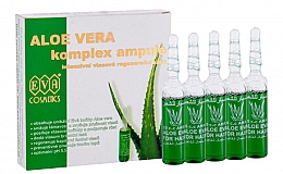 Духи, Парфюмерия, косметика Регенеративные ампулы - Eva Cosmetics Aloe Vera Complex Hair Care Ampoules