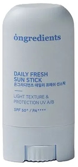 Сонцезахисний стік - Ongredients Daily Fresh Sun Stick — фото N1