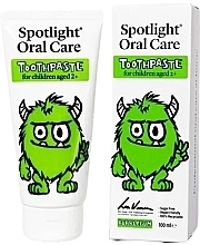 Дитяча зубна паста "Монстр" зі смаком жувальної гумки - Spotlight Oral Care Kids Bubblegum Monster Toothpaste — фото N1