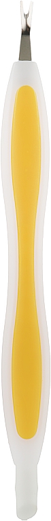 Тример для манікюру, з прогумованою вставкою, CT-02, жовтий - Beauty Luxury — фото N1