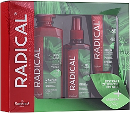 Парфумерія, косметика Набір - Farmona Radical Set (schm/400ml + h/spray/200ml + ser/100ml)