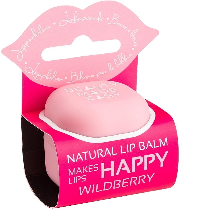 Бальзам для губ "Лісова ягода" - Beauty Made Easy Wildberry Natural Lip Balm — фото N1